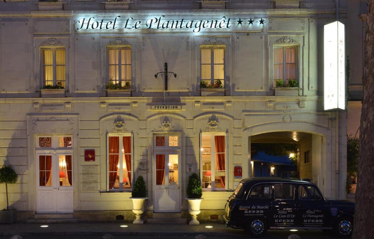 Hotel Le Plantagenet Chinon Esterno foto